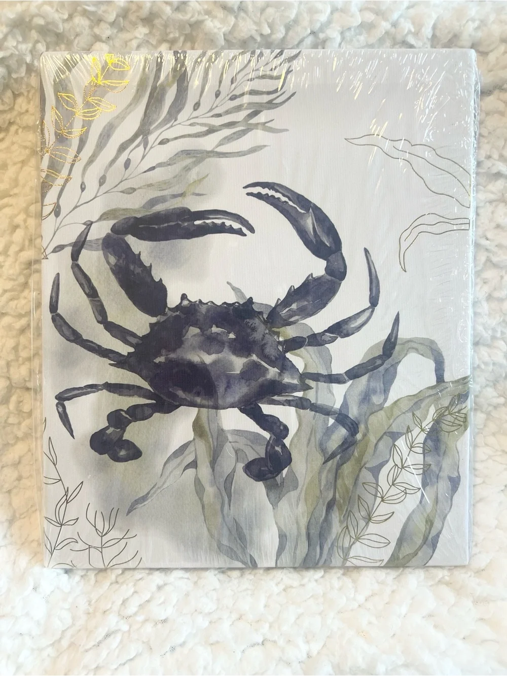Crab Wall Art Canvas